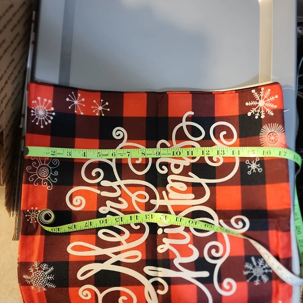 Throw Pillow Covers for Christmas  NEW 4 Pack